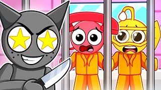 Trapped in CRAZY SPRUNKI Prison!