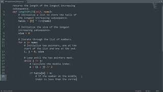 Leetcode 300. Longest Increasing Subsequence in Python | Python Leetcode | Python Coding Tutorial