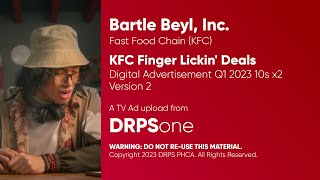 KFC Finger Lickin' Deals Digital Ad Q1 2023 10s x2 (Philippines, Version 2)