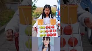 BOCIL INI NIPU JUAL APEL YANG DI CELUP DI CAT MERAH⁉️ | Esterviona #shorts #story #funny #tricks