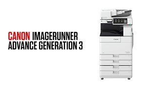 Canon imageRUNNER ADVANCE Generation 3