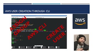 Creating and adding user to existing AWS group through CLI using Bash Scripting