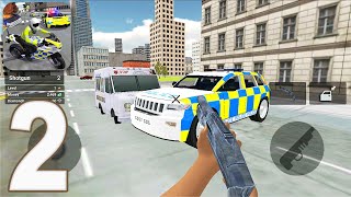 POLICE CAR DRIVING - MOTORBIKE RIDING - Walkthrough Gameplay Part 2 (iOS Android)