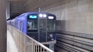 阪神神戸三宮駅　普通大阪梅田行き　発車シーン（5500系リノベーション車）