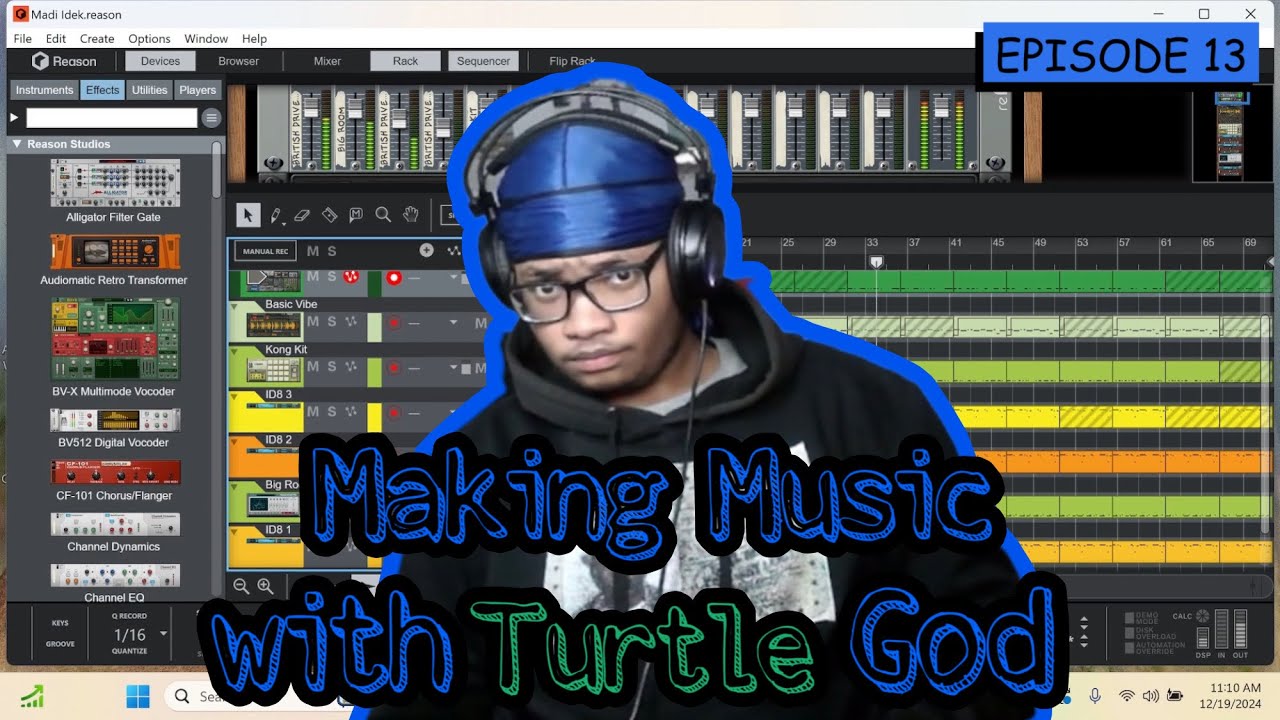 Making Music W Turtle God Ep 13 Youtube