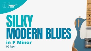 Silky Modern Blues l Backing Track in F Minor