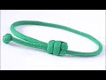 chinese sliding knot friendship bracelet diy simple paracord bracelet cbys tutorial