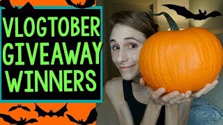 Vlogtober 2017 Dr Dray Skin Care Giveaway Winners! 🎃🎃