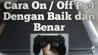 Cara Menghidupkan dan Mematikan Ps 4 | Tutorial