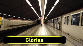 Metro Station Glòries - Barcelona 🇪🇸 - Walkthrough 🚶