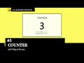 #5 of 25 Beginner Projects - HTML, CSS, & JavaScript - Counter ( Responsive Design )