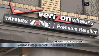 Widespread outage affects Verizon customers