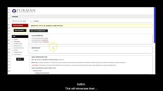 Furman University SOAR: Tutorial on How to Access Faculty Dashboard and Upload Tests