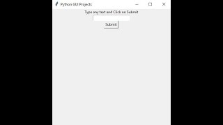 python projects 38 GUI App with Tkinter