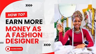 side hustles for fashion designers