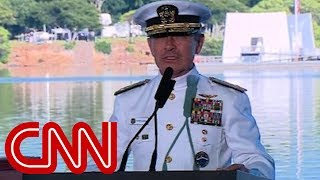 Navy admiral burns Colin Kaepernick