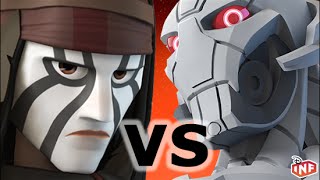 Tonto vs Ultron sarlacc pit arena fight Disney Infinity toy box