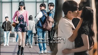 Kpop Idol fell in love with a college student | Doona & Wonjun Story | KOREAN DR
