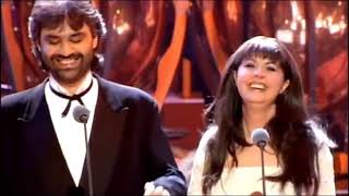 Time to Say Goodbye - Andrea Bocelli, Sarah Brightman - London Royal Albert Hall 1997 - 480p