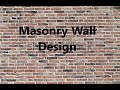 Lecture 3 Masonry Wall Design [Masonry Structures] | Part 1