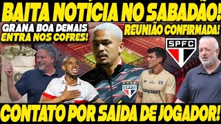 Manhã EXPLODE com BAITA NOTÍCIA pra torcida do São Paulo! Tricolor ENGORDA os cofres com MILHÕES!