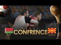 Press Conference: Belarus - (N. Macedonia) | 27th IHF Men's Handball World Championship | Egypt2021