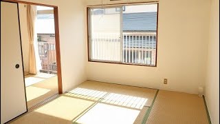 【ルームツアー】賃料30,000円即入居可の2DK賃貸アパート物件【コーポはらだ202】平塚市西八幡2丁目