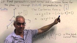 MATH1131 Linear Algebra: Chapter 2 Problem 27 i