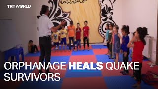 Syrian orphanage becomes healing haven for quake survivors