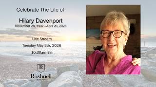 Celebration of Life - Hilary Davenport