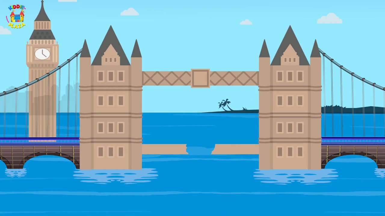 "London Bridge Is Falling Down" Popular Nursery Rhyme For Children ...