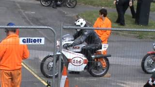 TRAUTVETTER MZ 150cc 1971 AT THUNDERSPRINT PRACTICE 2012