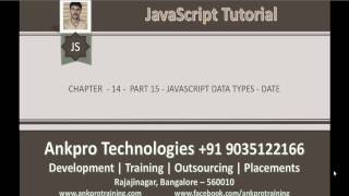 JavaScript for beginners - Chapter 14 - Data types Part 15 - Date