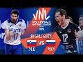 SLO vs. RUS - Highlights Week 3 | Men's VNL 2021