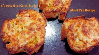 Cassata Sandwich Recipe | Mumbai Street Style Cassata Sandwich at Home | New Style Sandwich Recipe