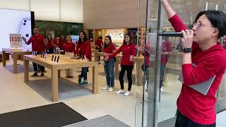 [Japan 日本 ] Apple 福岡 開始營業 表演 Commence Business Show パフォーマンス