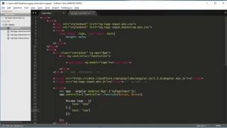 angularjs - search tags - ng-tags-input - getting started