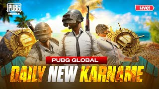 🔥 PUBG Global Live –  Daily New KARNAME !  | BGMI Live