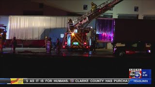 Waukee printing plant catches fire Sunday night