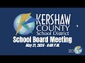 KCSD School Board Meeting - May 21, 2024