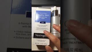 Neutrogena Healthy Skin Anti Wrinkle Retinol Cream 露得清A醇，Olay Regenerist Luminous