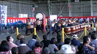 航空自衛隊 浜松基地自衛太鼓  龍武太鼓「龍神」