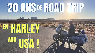 For 20 years, this BIKER Photographer has been crisscrossing the USA on his HARLEY! A Dream Road ...