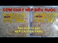 Review Đặc sản Ninh Bình cơm cháy nếp siêu ruốc sản xuất từ gạo nếp cái hoa vàng gửi từ Quân Nguyễn