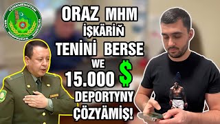 Türkmenistanda milli howpsuzluk işkäri NAMUSSUZ ORAZ. Talyb Abbasov