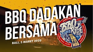 BBQ RIDE TRIP 2020 (BALI)