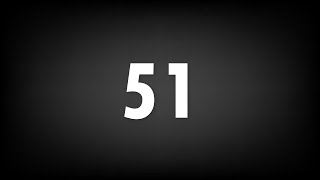 51 Second Countdown Timer | No Copyright