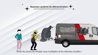 Nouveau système de démonstration Autolaveuses Numatic