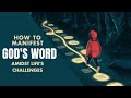 How to Manifest God's Word Amidst Life's Challenges |  Pastor Michael Fernandes