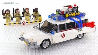 🔄 LEGO Ideas 2014 Ghostbusters Ecto 1 review! 21108 re upload Cuusoo